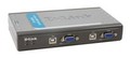 Коммутатор Dlink 4-х портовый USB KVM с 4-мя кабелями (DKVM-4U)