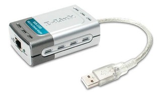 Коммутатор Dlink адаптер USB 2.0 (DUB-E100)