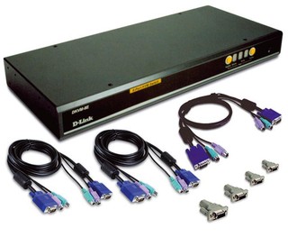 Переключатель KVM 8-портовый D-Link DKVM-8E