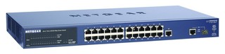 Коммутатор Netgear (FS726T-100EUS) Смарт 24-порта 10/100Base-Tx  + 2-порта 10/100/1000 Base-T