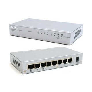 Коммутатор ZyXEL 8 портов 10100 Fast Ethernet 3 приоритетных порта (ES-108A)