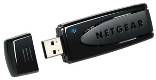 Сетевая карта Netgear (WNA1000-100RUS) 150Mbps, 802.11n, USB 2.0, черный