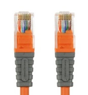 Кроссоверный сетевой кабель  Bandridge BCL7403 RJ45=x=RJ45 Cross 3m Orange