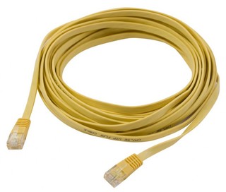Сетевое оборудование Patchcord литой 5E FLAT 7.5m