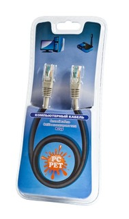 Кабель Сетевой PC PET Pachcord molded 0.5 m cat5E, 26AWG