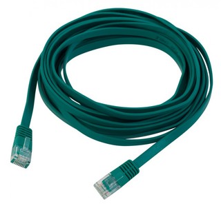 Кабель Сетевой PC PET Patchcord molded 5E FLAT 5m
