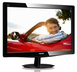 Монитор Philips TFT 23" 236V3LSB/62 Glossy-Black TN LED 5ms 16:9 10M:1 250cd