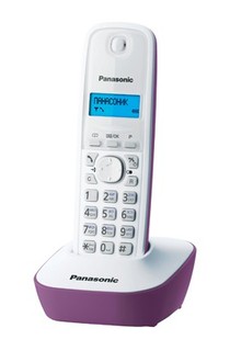 Р/Телефон Dect Panasonic KX-TG1611RUF (фиолетовый)