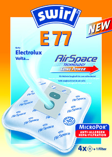 Пылесборники Swirl Y30 Airspace 5 шт.+1+1 м.ф. для LG Electronics Turbo,Passion,Extron