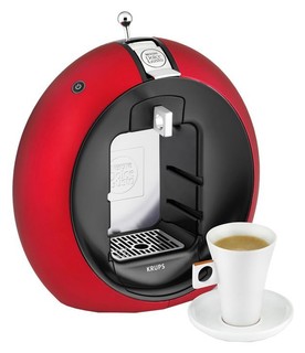 Кофемашина Krups KP5006 Circolo Дольче Густо красная, капсульная