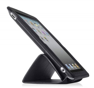 Чехол для iPad2 Belkin CASE/FOLIO/IPAD2G/TRIFOLD STND/PU/LTHR/BLK F8N618cw