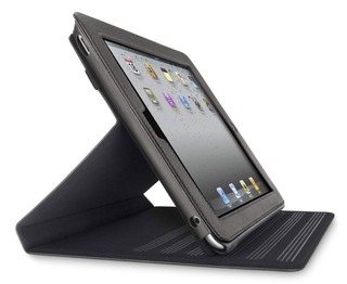Чехол для iPad2 Belkin CASE/FOLIO/PU/IPAD2G/FUSE/STAND/BLKTP/MDNT F8N612ebC00