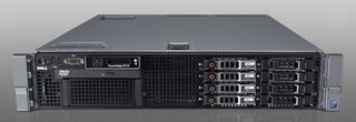 Сервер Dell PE R710 E5620 2.4/16(4x4 RDIMM2R1.3K)/SATA6x250G+SAS1x1Tb 7.2K2.5"/RW/iD6En/H700/RPS/3YP