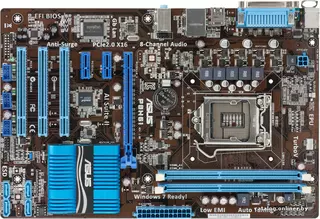 Материнская плата Asus P8H61-MX/SI (3.x) Soc-1155 iH61 DDR3 mATX AC'97 GbLAN VGA+DVI Bulk