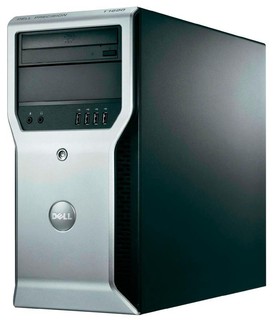 ПК Dell Precision T1600 MT One E3-1245 3.3/2x4G/1T/DVDRW/ms/kbd/W7Pro64