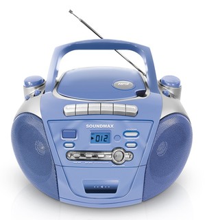 Аудиомагнитола Soundmax SM-2403 синий