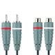 Кабель Belkin Y ADAPTR;MINI STEREO PLUG * /2 MINISTREO JCKS AD20603qn