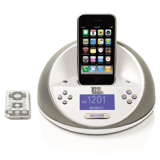 Док-станция JBL On Time Micro белый (iPhone, iPod) + радиобудильник