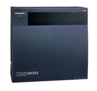 АТС Panasonic KX-TDA200RU (цифровая гибридная IP-АТС) + блок питания
