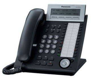 Телефон IP, черный KX-NT343RU-B