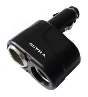 Разветвитель в прикуриватель SUPRA SCP 1-2