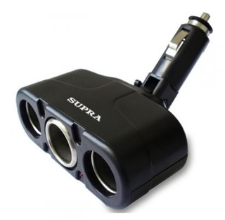 Разветвитель в прикуриватель SUPRA SCP 1-3