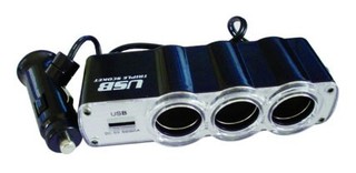 Разветвитель в прикуриватель SUPRA SCP 1-4U