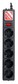 Сетевой фильтр Power Cube SPG-B-10-BLACK 3m черный 5 розеток