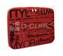 Чехол для ноутбука 13.3" G-Cube GNCR-713R, красный, серия «Chat Room»