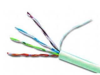 Кабель UTP Gembird UPC-5004E кат.5e медь FLUKE Test многож. 305м pullbox, серый