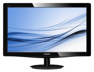 Монитор Philips 18.5" 196V3LSB/00 Glossy-Black TN LED 5ms 16:9 DVI 10M:1 250cd