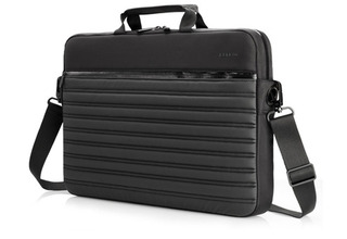 Сумка для Ноутбука Belkin CASE/SLIP/LAPTOP/PU-LTHR/POLY/16"/STEALTH/BLK F8N297cw