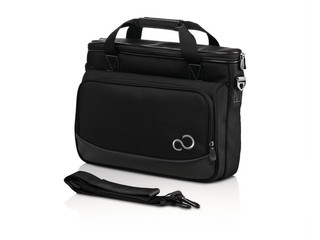 Сумка Fujitsu Casual Top case Nylon 16" black, 2 compartments