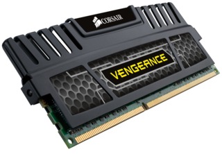 Память DDR3 PC3-12800 (1600MHz) 8Gb CORSAIR (1x8Gb) CMZ8GX3M1A1600C10, Vengeance