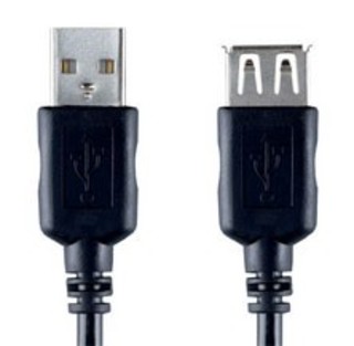 Кабель компьютерный удлинитель Bandridge USB 2.0 USB-A "папа" - USB-A "мама"2м