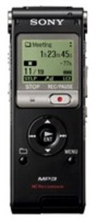 Цифровой диктофон Sony ICDUX300FB 4Gb black MP3, FM