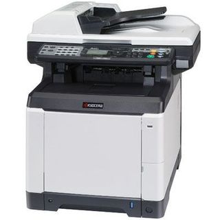 МФУ Kyocera лазерный цветной FS-C2126MFP+ A4 26стр копир/принтер/сканер/факс USB2.0,дуплкс,сеть,ADF