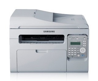 МФУ Samsung лазерный SCX-3400F/XEV А4 20/20стр/мин (принтер/сканер/копир/факс) серый