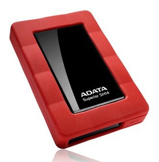 Жесткий диск A-Data USB 3.0 750Gb SH14-750GU3-CRD 2.5" красный
