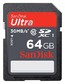 Флеш карта SDXC 64Gb Class10 Sandisk Ultra SDSDU-064G-U46