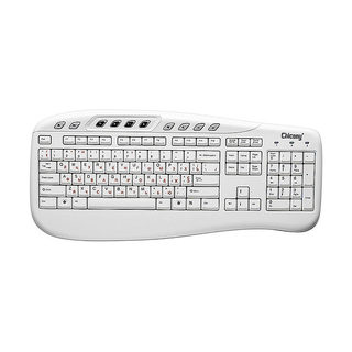 Клавиатура Chicony KU-0503 USB snow white