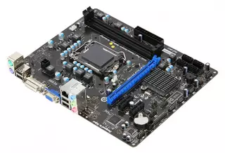 Материнская плата MSI H61M-P25 (B3) Soc-1155 iH61 DDR3 mATX AC'97 8ch. GbLAN USB2.0 DVI VGA
