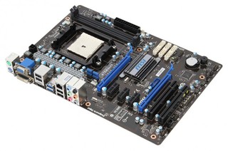 Материнская плата MSI A75A-G35 Soc-FM1 AMD A75 DDR3 ATX AC'97 8ch GbLAN RAID VGA