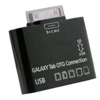 Адаптер Samsung Galaxy Tab 5 in 1 connection kit OTG (USB+CardReader)