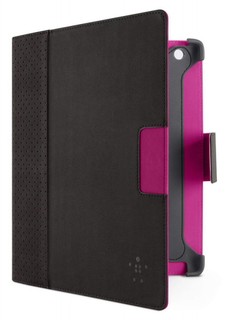 Чехол Belkin для iPad3/iPad2 CASE,FOLIO,PE/PU,NEW iPAD,SLIM,BLKTOP/MGNTC0F8N773cwC01