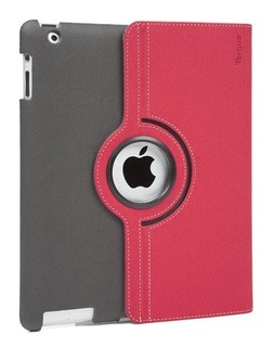 Чехол для нового iPad Targus THZ15606EU-52 Rotating, розовый, серый