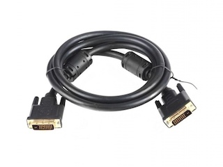 Кабель VCOM DVI-DVI Dual Link (25M-25M), 5m, 2 фильтра, позолоченные контакты <VDV6300-5M>