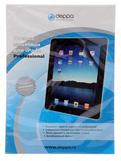 Пленка прозрачная защитная Deppa для iPad 2/the new iPad