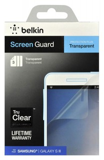 Защитная пленка Belkin для Galaxy S3 прозрачная 3шт. F8N846cw3