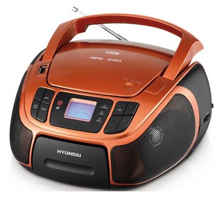 Аудиомагнитола Hyundai H-1444 бронза